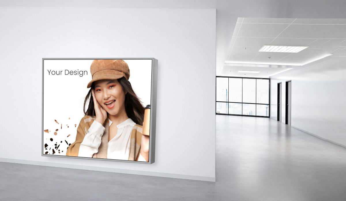 Cadres en alu ZEN Backlight 100