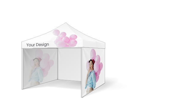 Tentes 3 x 4,5 avec les parois